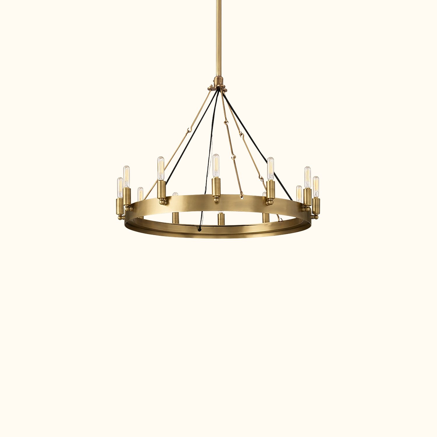 Camino Vintage Filament Round Chandelier - Image 1