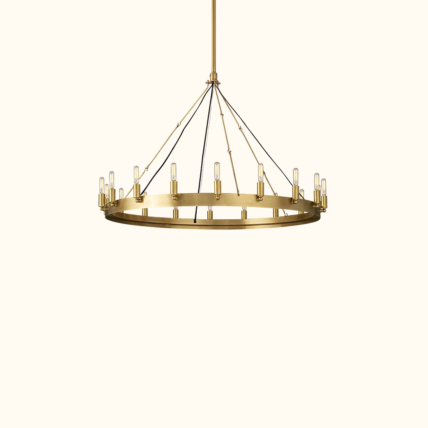 Camino Vintage Filament Round Chandelier - Image 4