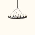 Camino Vintage Filament Round Chandelier - Image 5