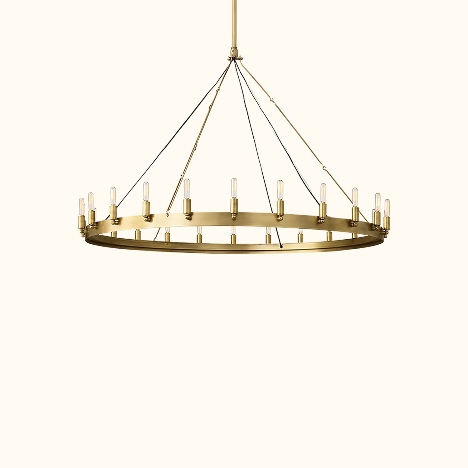 Camino Vintage Filament Round Chandelier - Image 6
