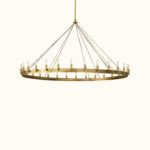 Camino Vintage Filament Round Chandelier - Image 8