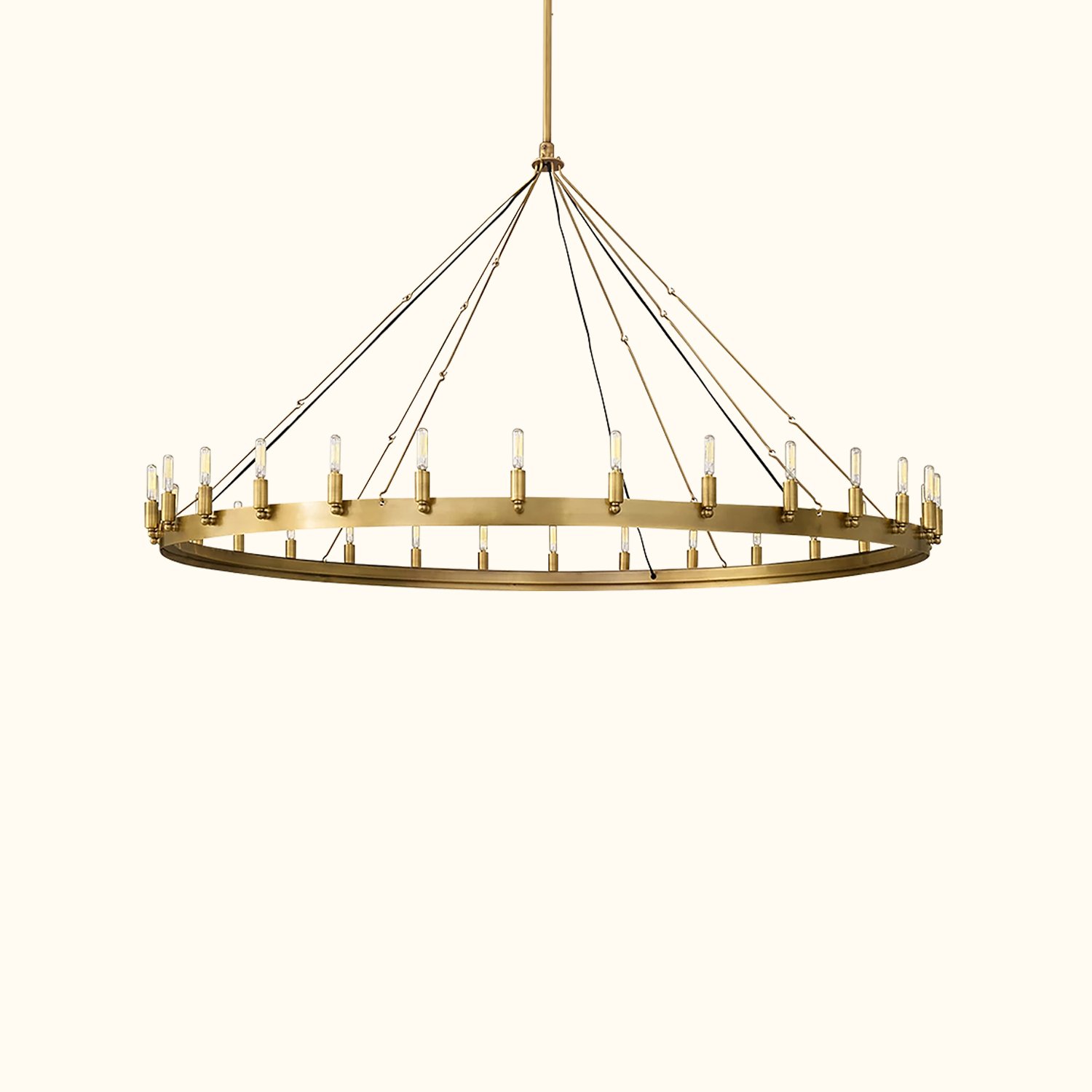 Camino Vintage Filament Round Chandelier - Image 8