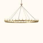 Camino Vintage Filament Round Chandelier - Image 11