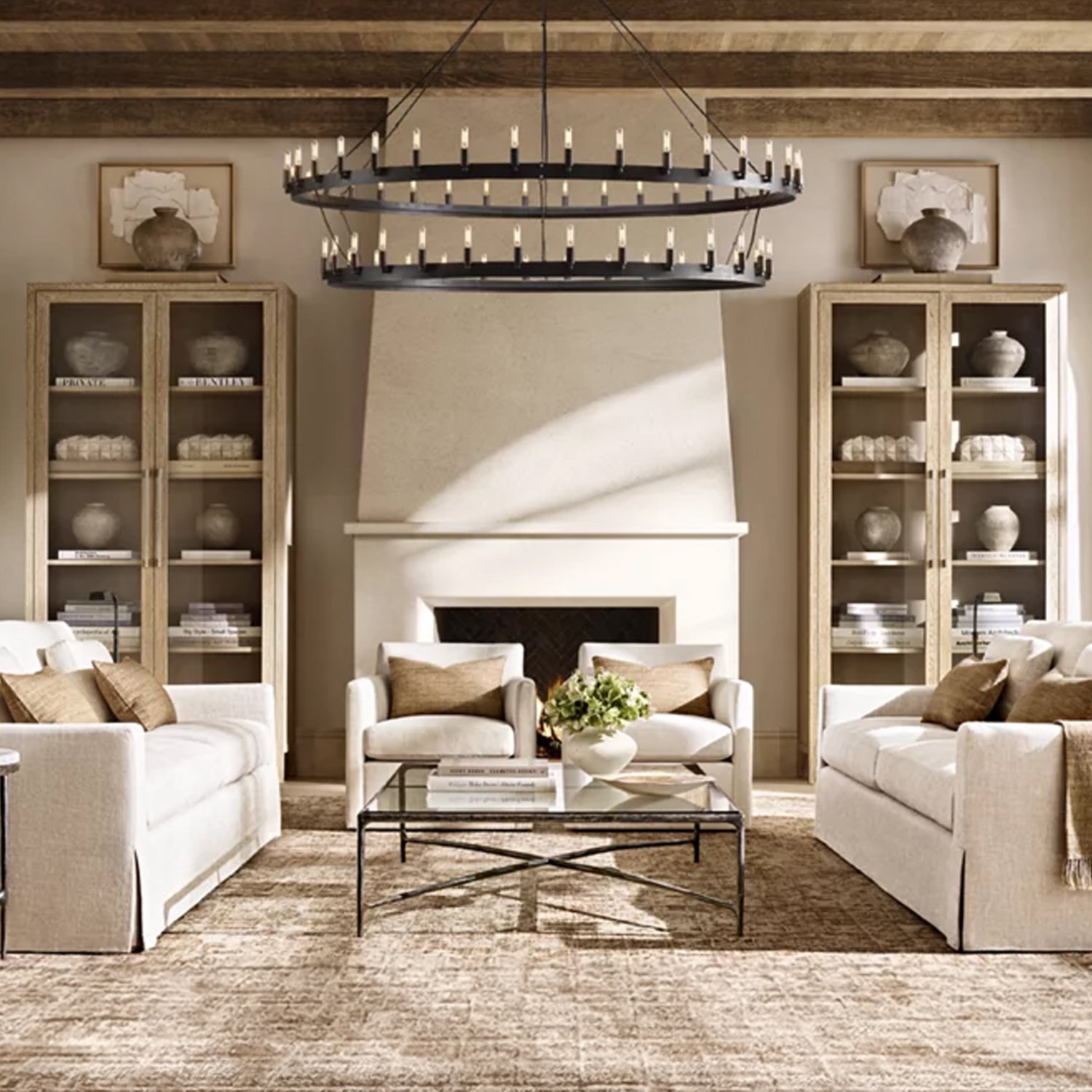 Camino Vintage Filament Two-Tier Chandelier - Image 9