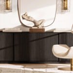 Lattice Clear Glass Sconce - Image 8