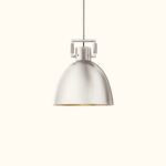 Machinist Metal Cloche Pendant Light