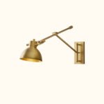 Machinist Swing-Arm Task Sconce