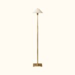 Pyramid Linen Shade Telescoping Floor Lamp - Image 3