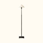 Pyramid Linen Shade Telescoping Floor Lamp - Image 4
