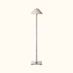 Pyramid Metal Shade Telescoping Floor Lamp