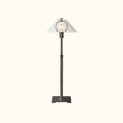Utilitaire Glass Shade Table Lamp