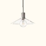 Utilitaire Glass Slope Shade Pendant Light - Image 4