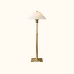 Utilitaire Linen Shade Table Lamp