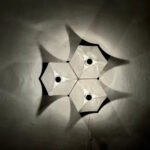 Wonderful Space Age Wall Light - Image 12