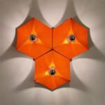 Wonderful Space Age Wall Light - Image 17