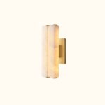 Audubon Alabaster Double Sconce