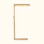 Audubon Alabaster Task Floor Lamp