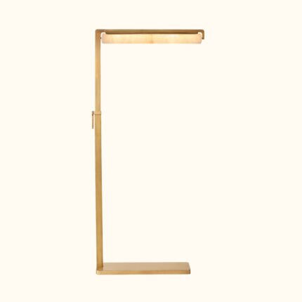 Audubon Alabaster Task Floor Lamp