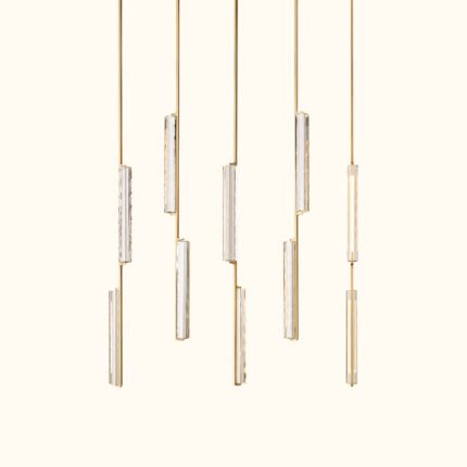 Audubon Crystal Linear Chandelier