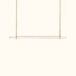 Audubon Crystal Single Bar Linear Chandelier