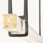 Audubon Crystal Single Bar Linear Chandelier - Image 5