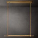 Audubon Crystal Single Bar Linear Chandelier - Image 8