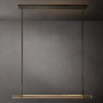 Audubon Crystal Single Bar Linear Chandelier - Image 9