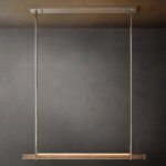Audubon Crystal Single Bar Linear Chandelier - Image 10