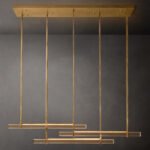 Audubon Crystal Triple Bar Linear Chandelier - Image 6