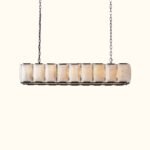 未上传 Harlow Calcite Rectangular Chandelier - Image 6