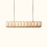 未上传 Harlow Calcite Rectangular Chandelier - Image 4