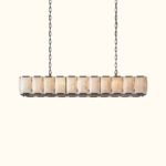 未上传 Harlow Calcite Rectangular Chandelier - Image 3