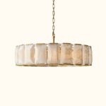 Harlow Calcite Round Chandelier - Image 9
