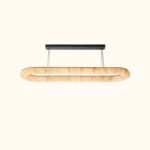 Rivage Lisse Oval Chandelier - Image 4