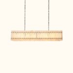 San Marco Alabaster Linear Chandelier - Image 3