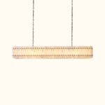 San Marco Alabaster Linear Chandelier - Image 7