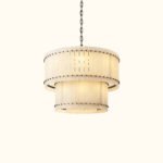 San Marco Alabaster Round Tiered Chandelier - Image 6
