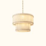 San Marco Alabaster Round Tiered Chandelier - Image 7