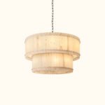 San Marco Alabaster Round Tiered Chandelier - Image 8