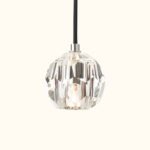 Boule De Cristal Clear Glass Cord Pendant Light - Image 7